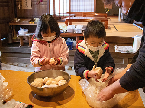 食体験写真