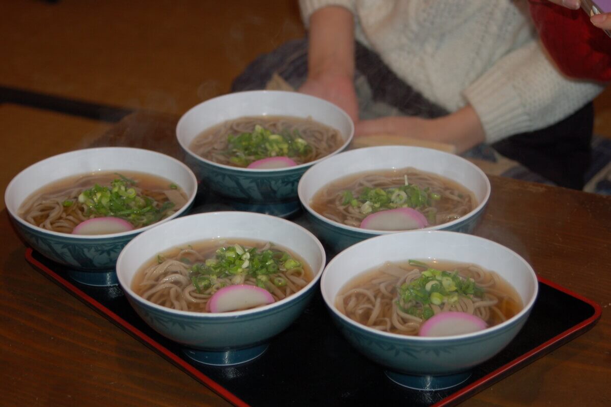 手打ちそばづくり