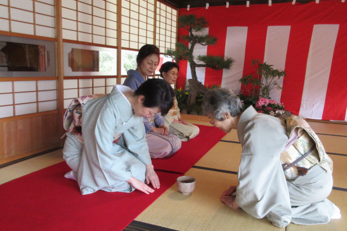 お茶席