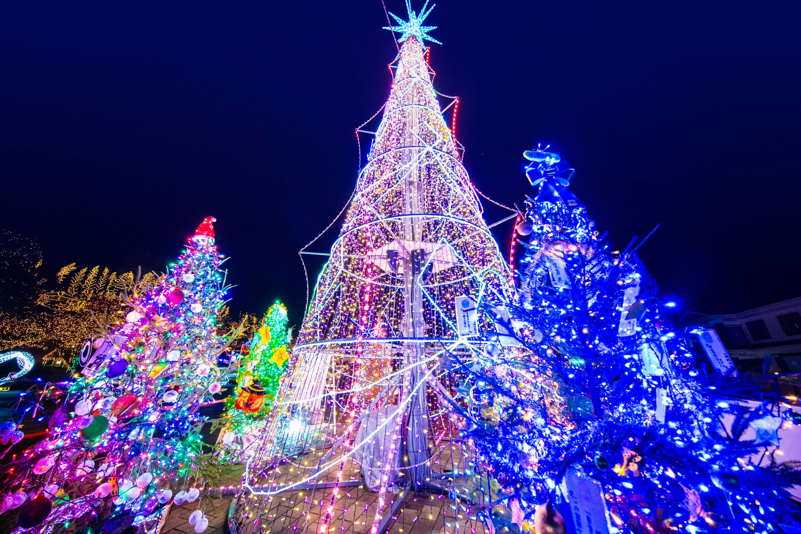 クリスマス☆イルミネーション☆B 京葉銀行千葉みなと本部のイルミネーション✨️ #千葉市 #千葉市